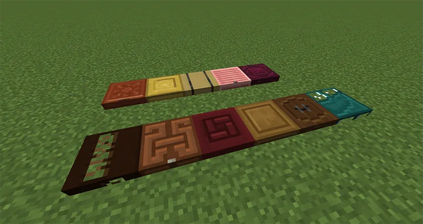 Polished Planks, Моды, Minecraft