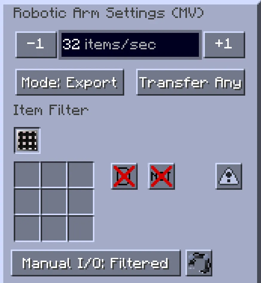 Fluidic Arm, Моды, Minecraft