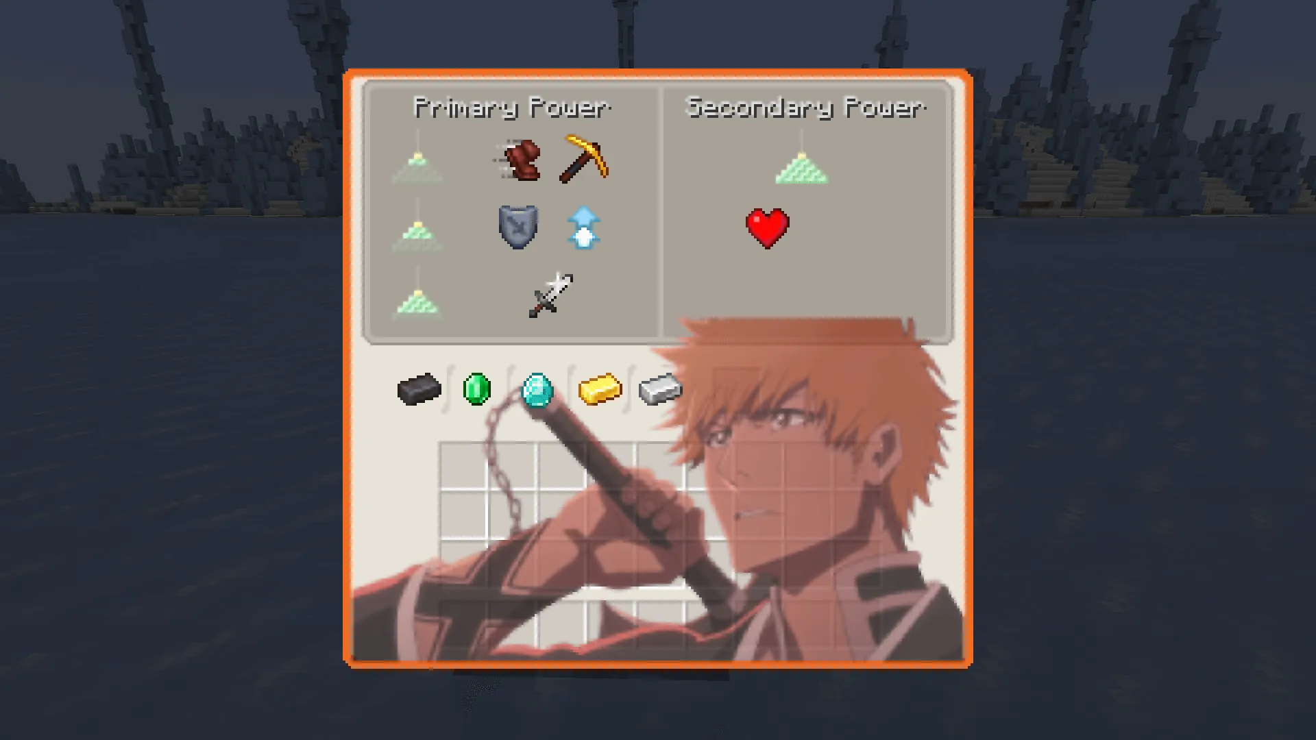 Bleach GUI Pack, Текстуры, Minecraft