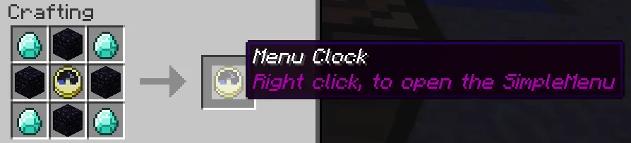 Rappet's Simple Menu — скриншот 1 (Плагины, Minecraft)