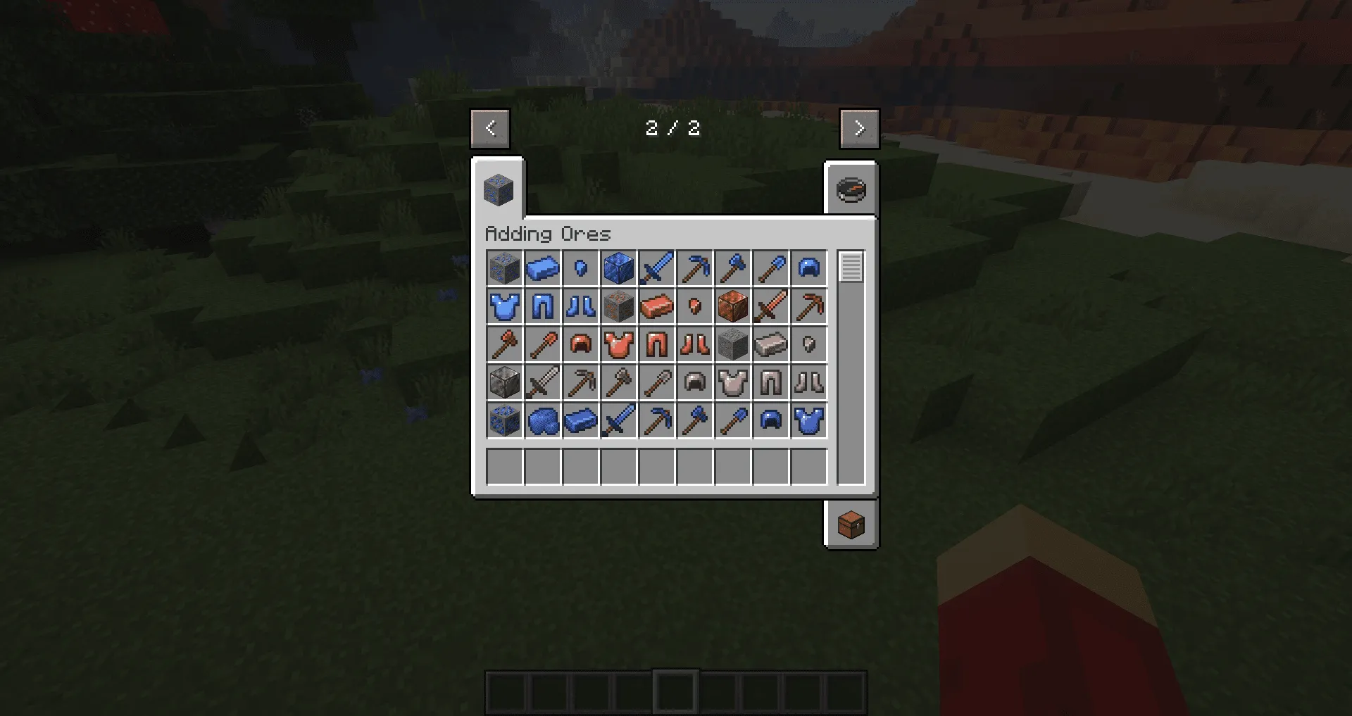 Adding Ores, Моды, Minecraft