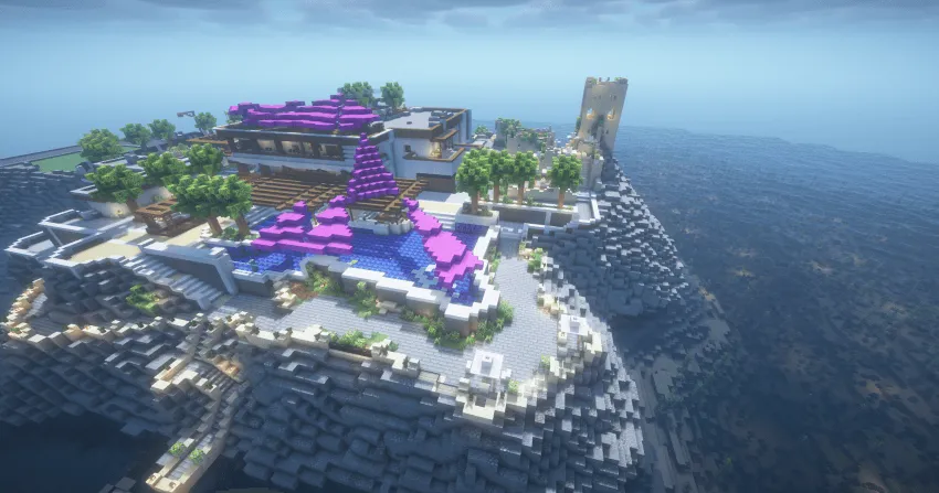 MC Rainbow 6, Карты, Minecraft