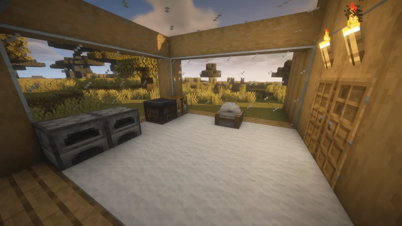 Wooden Modern House — скриншот 5 (Карты, Minecraft)