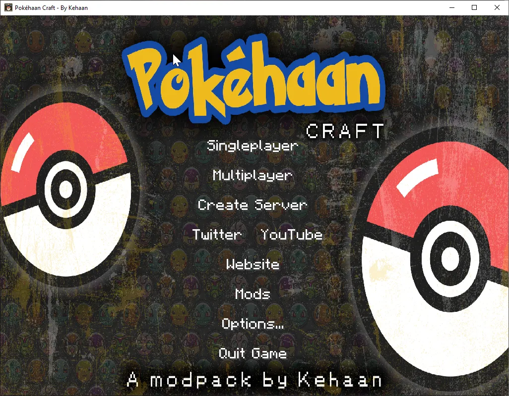 Pokehaan Craft, Модпаки, Minecraft