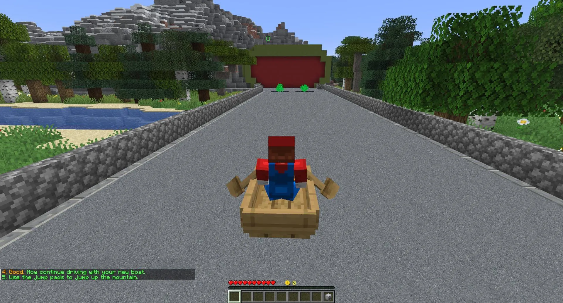 Mario Kart Ice 2 — скриншот 12 (Карты, Minecraft)