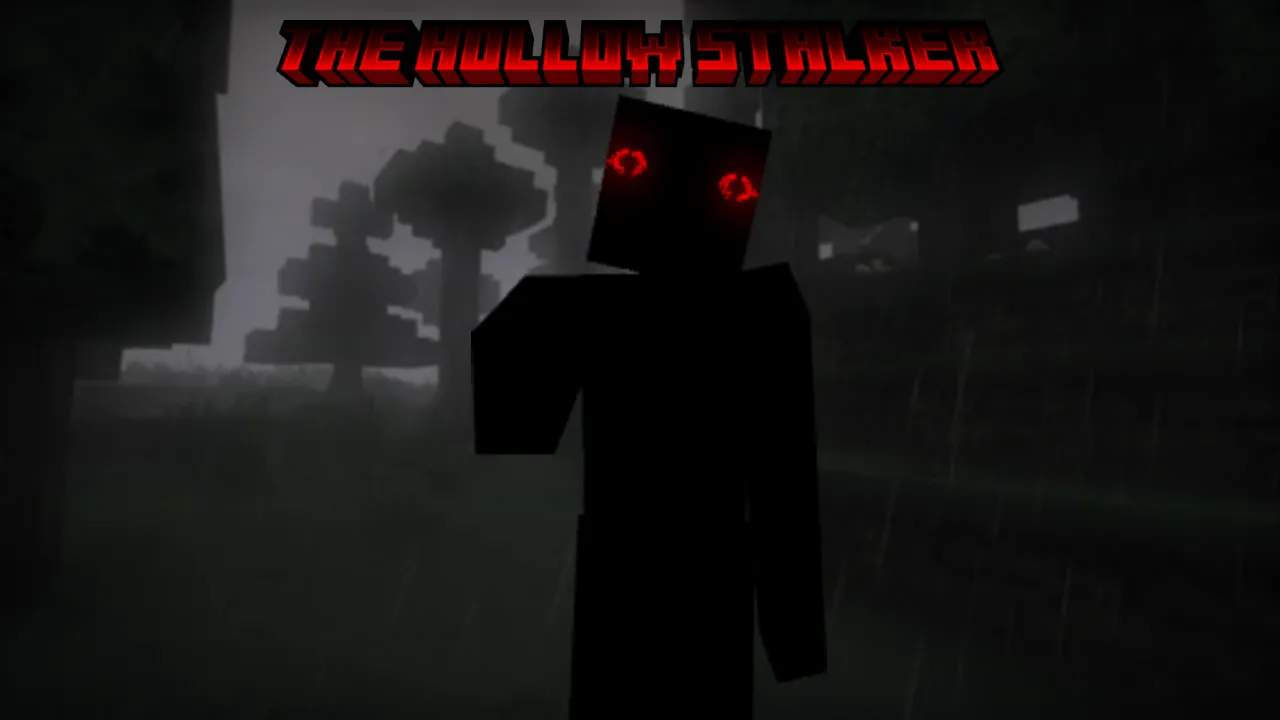 The Hollow Stalker (horror)(not a dweller) — скриншот 2 (Моды, Minecraft)
