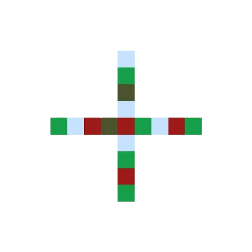 Christmas Crosshair — скриншот 2 (Текстуры, Minecraft)
