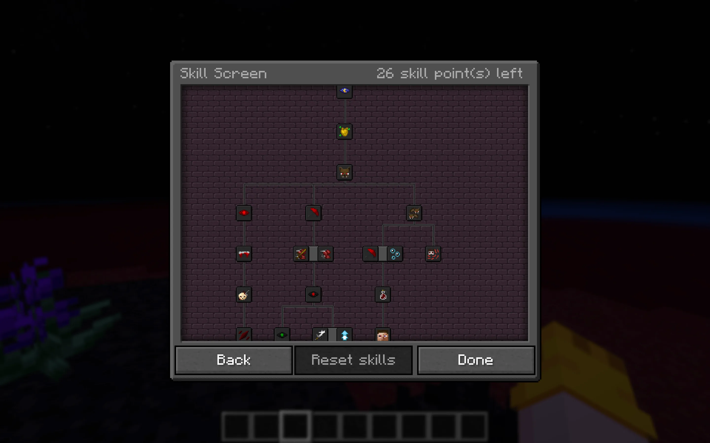Vampirism Dark Mode — скриншот 2 (Текстуры, Minecraft)