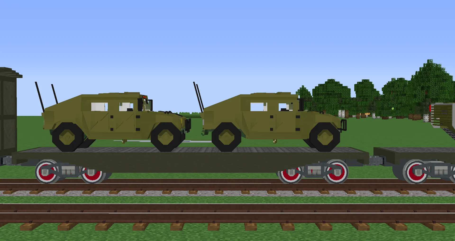 Imperial Railworks - Military Division, Текстуры, Minecraft