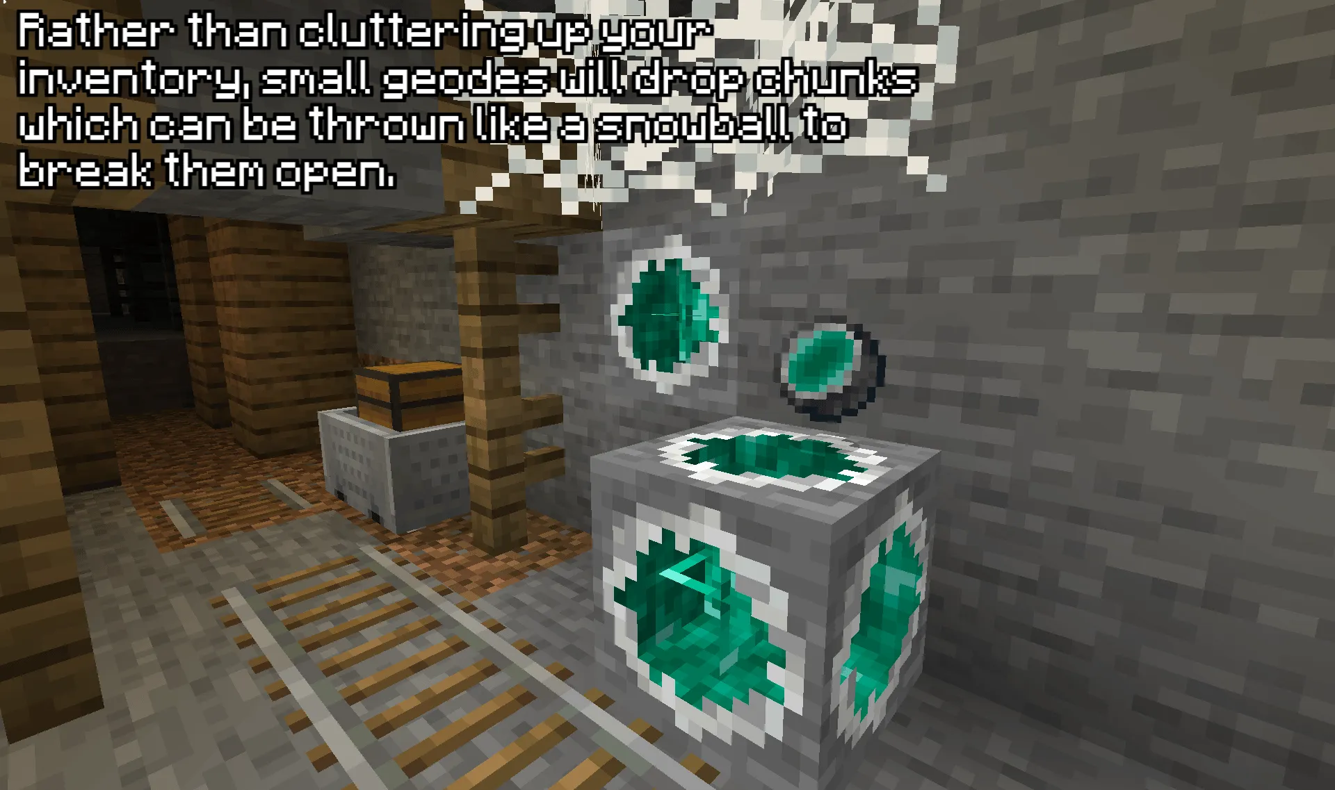 Loot Geodes, Моды, Minecraft