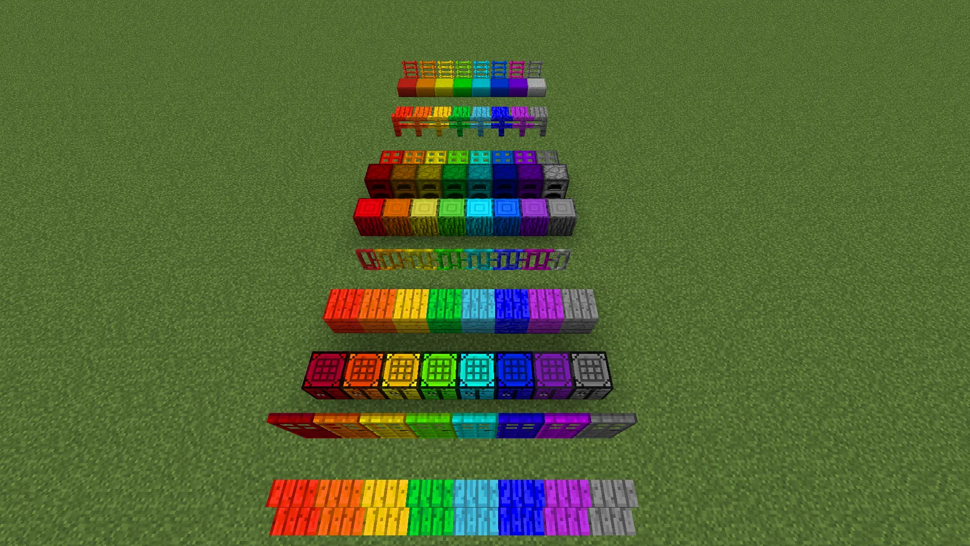 MultiColored Blocks — скриншот 1 (Моды, Minecraft)