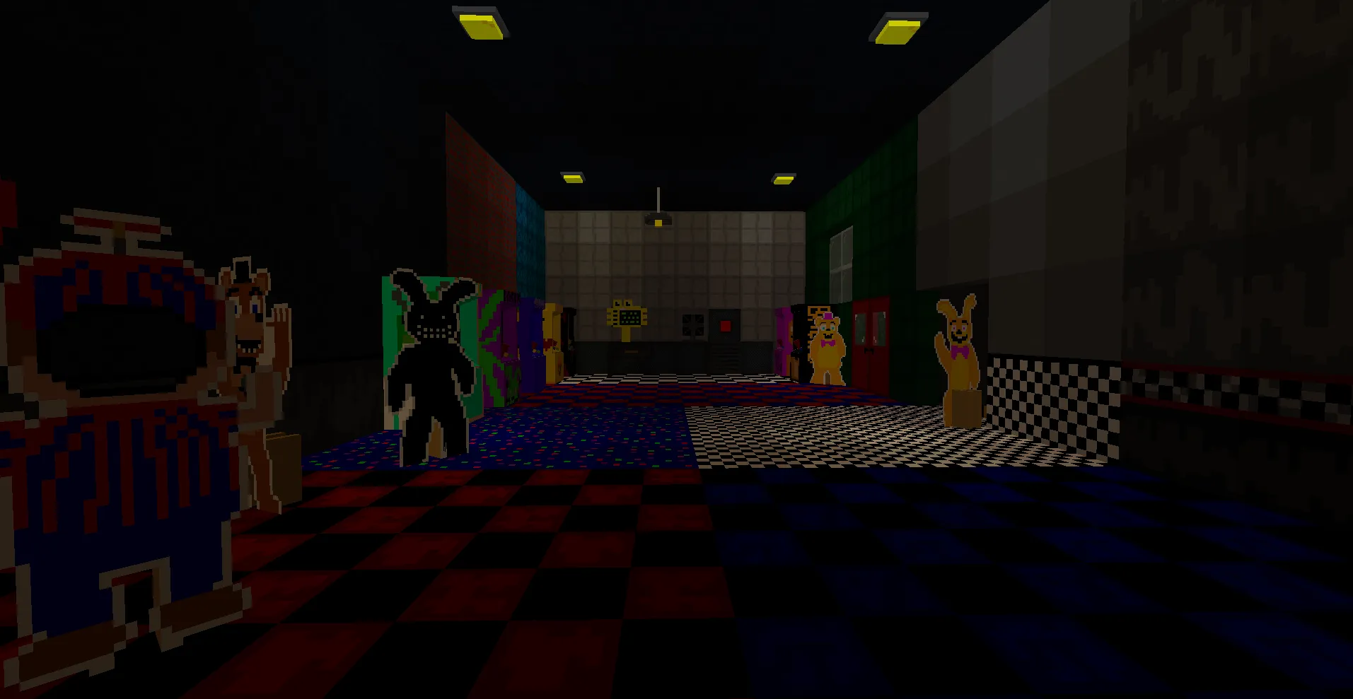 Fnaf suits and more — скриншот 4 (Моды, Minecraft)