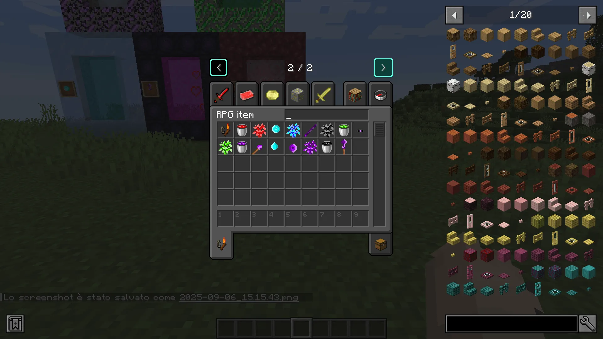DimensionalRPG2:NEW HORIZON — скриншот 6 (Моды, Minecraft)