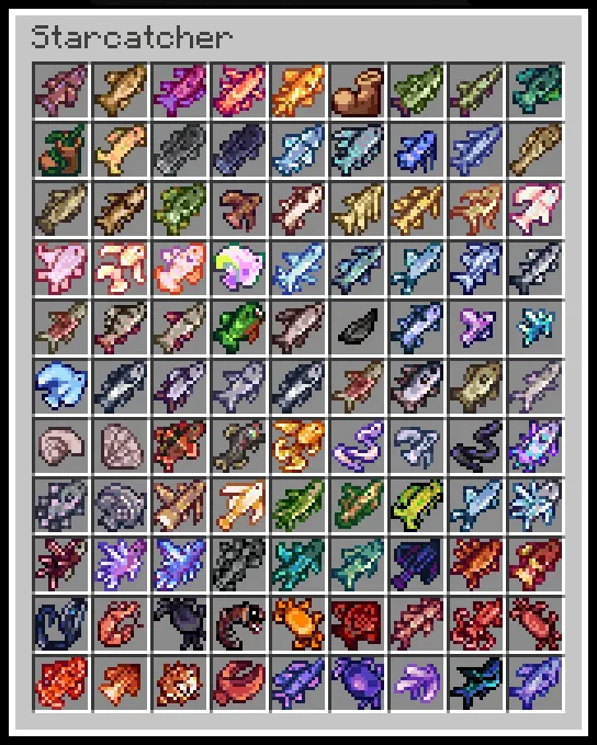 Starcatcher, Моды, Minecraft