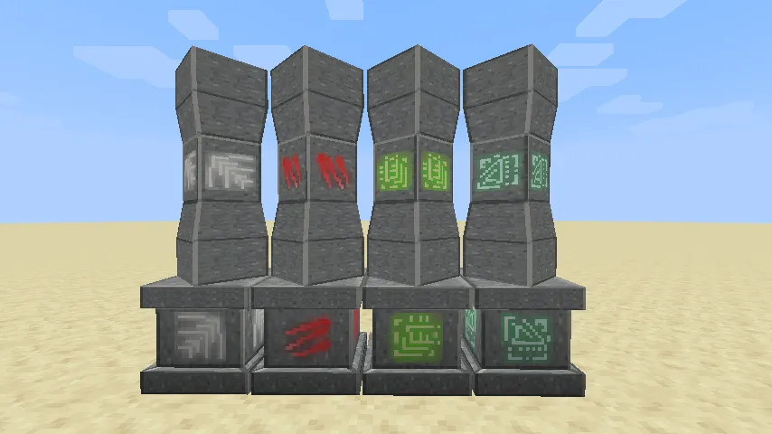 Kryptus Pillars, Моды, Minecraft