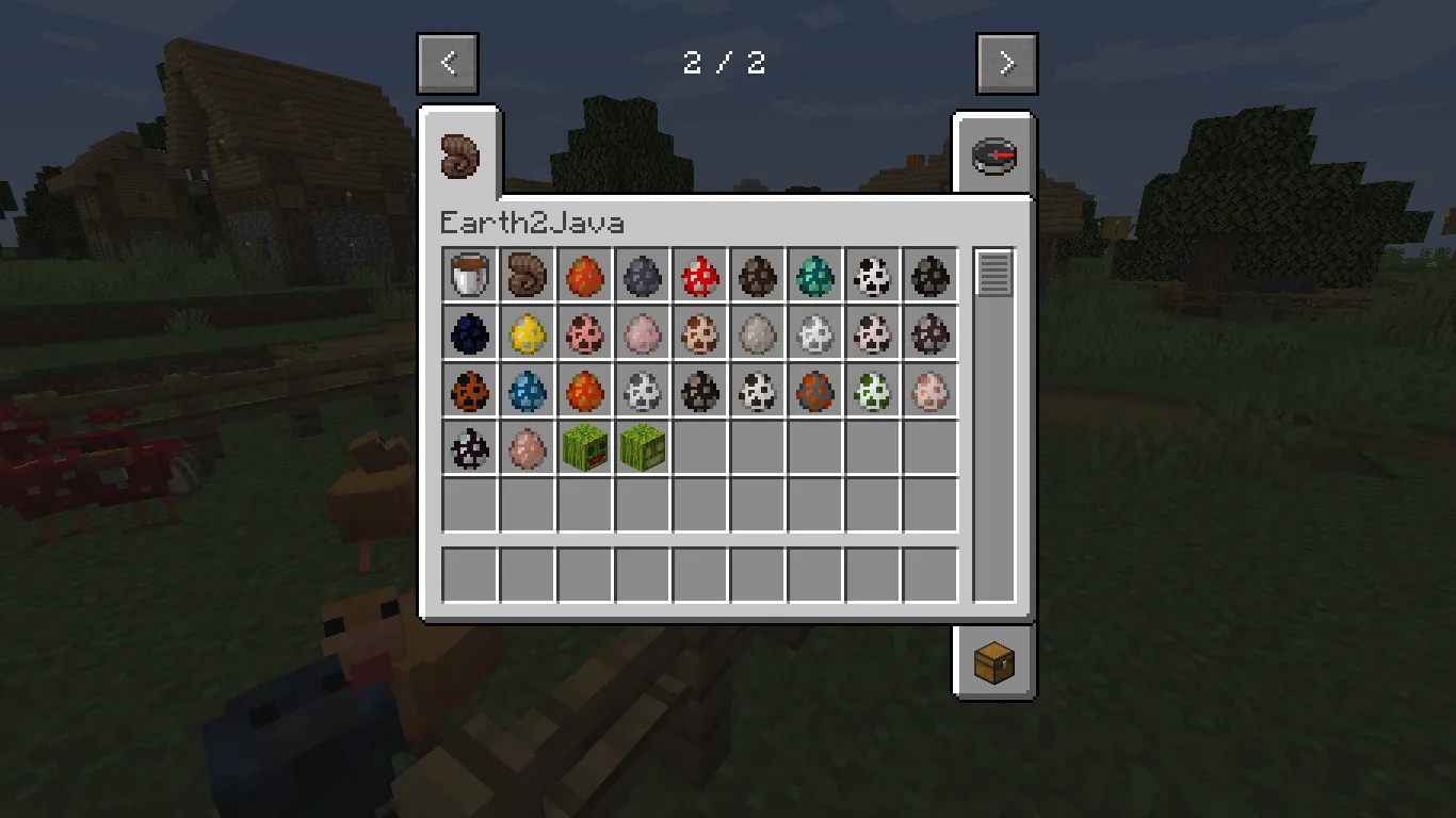 Earth2Java [FORGE], Моды, Minecraft