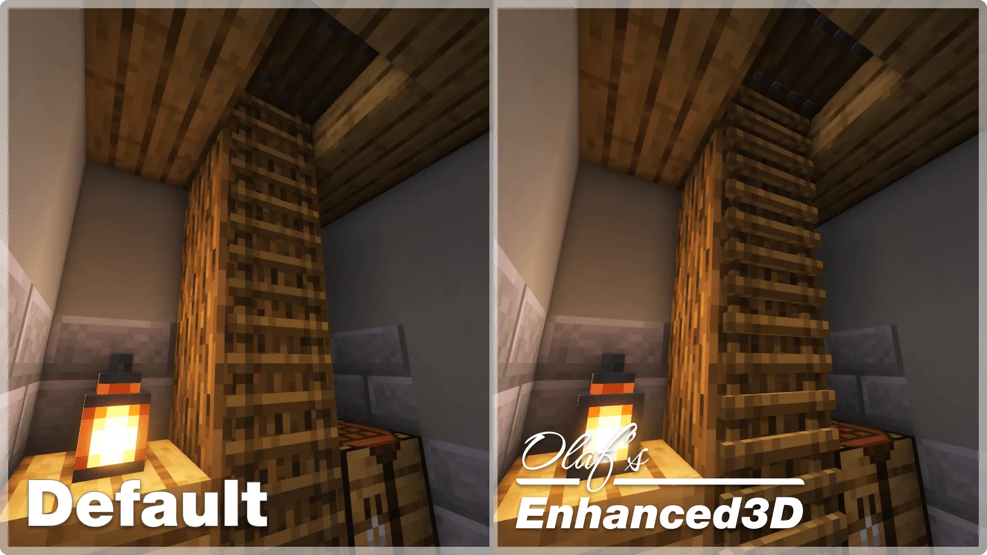 Olaf's Enhanced 3D — скриншот 10 (Текстуры, Minecraft)