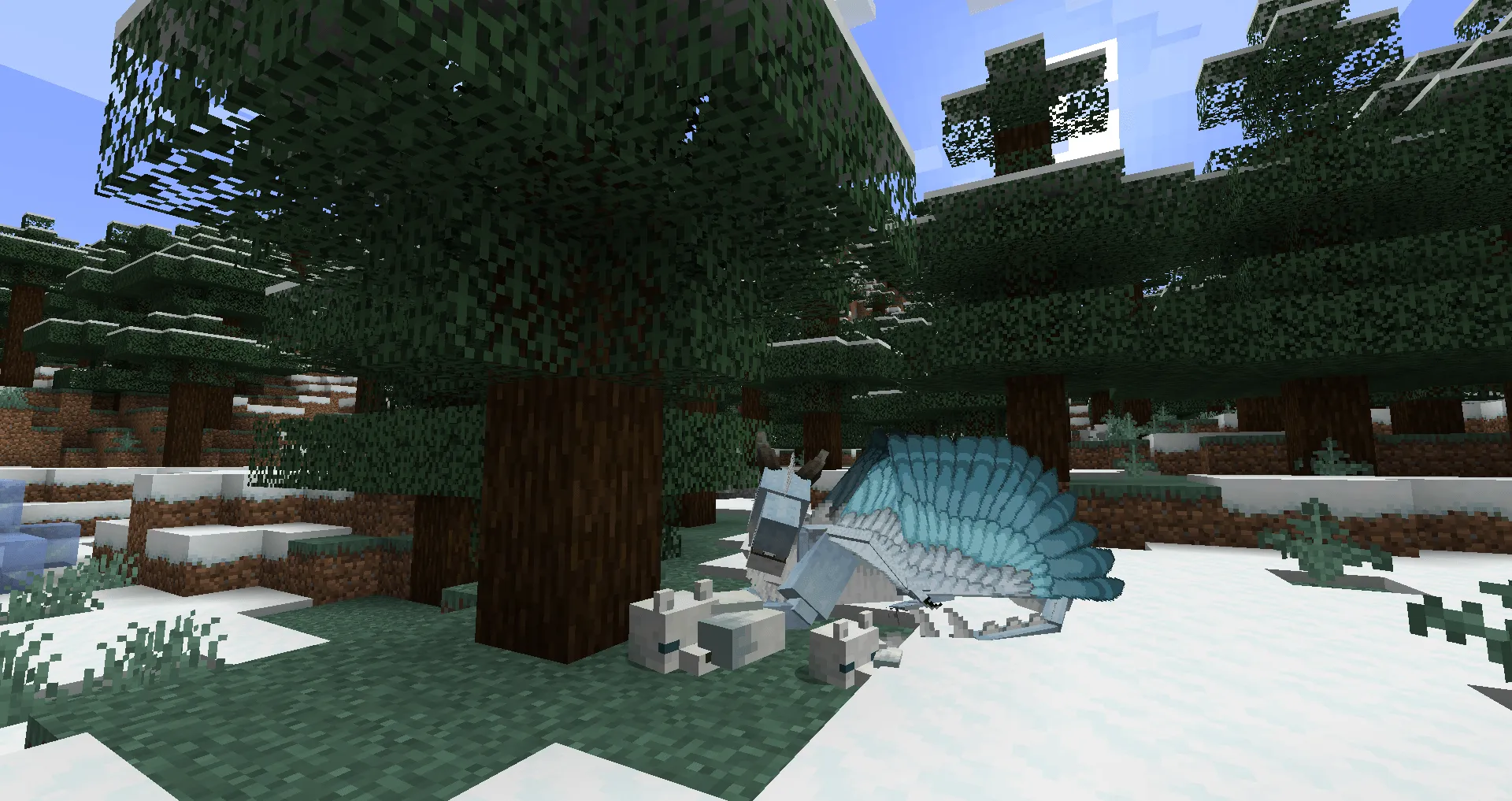 Tundra Dragon (Dragon Survival Add-On), Моды, Minecraft