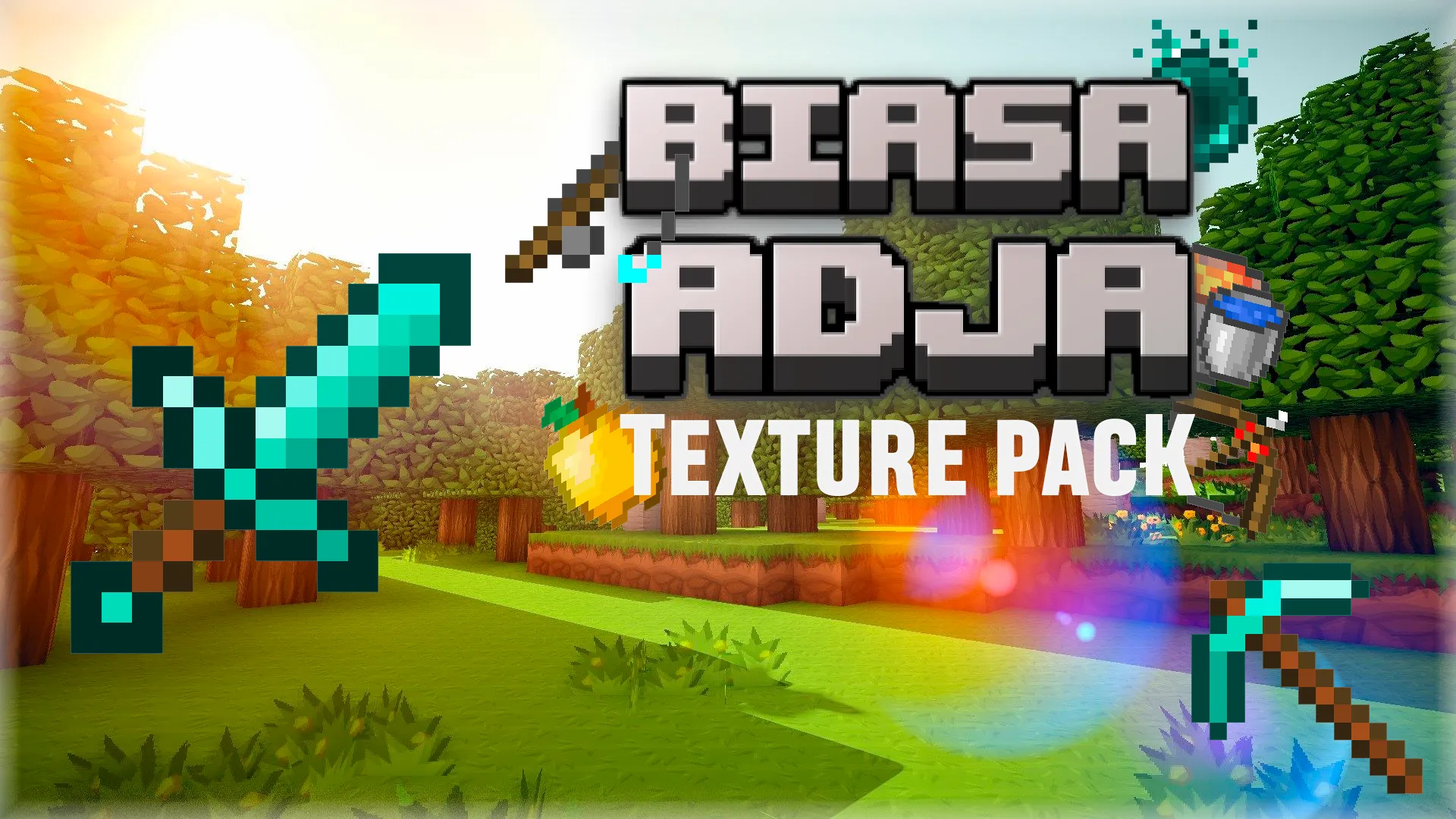 Biasa Adja Texture Pack — скриншот 2 (Текстуры, Minecraft)