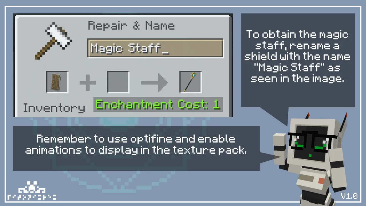 Magic Staff — скриншот 4 (Текстуры, Minecraft)