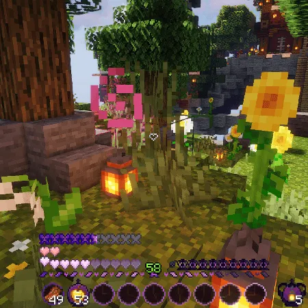 homura hotbar and hud, Текстуры, Minecraft