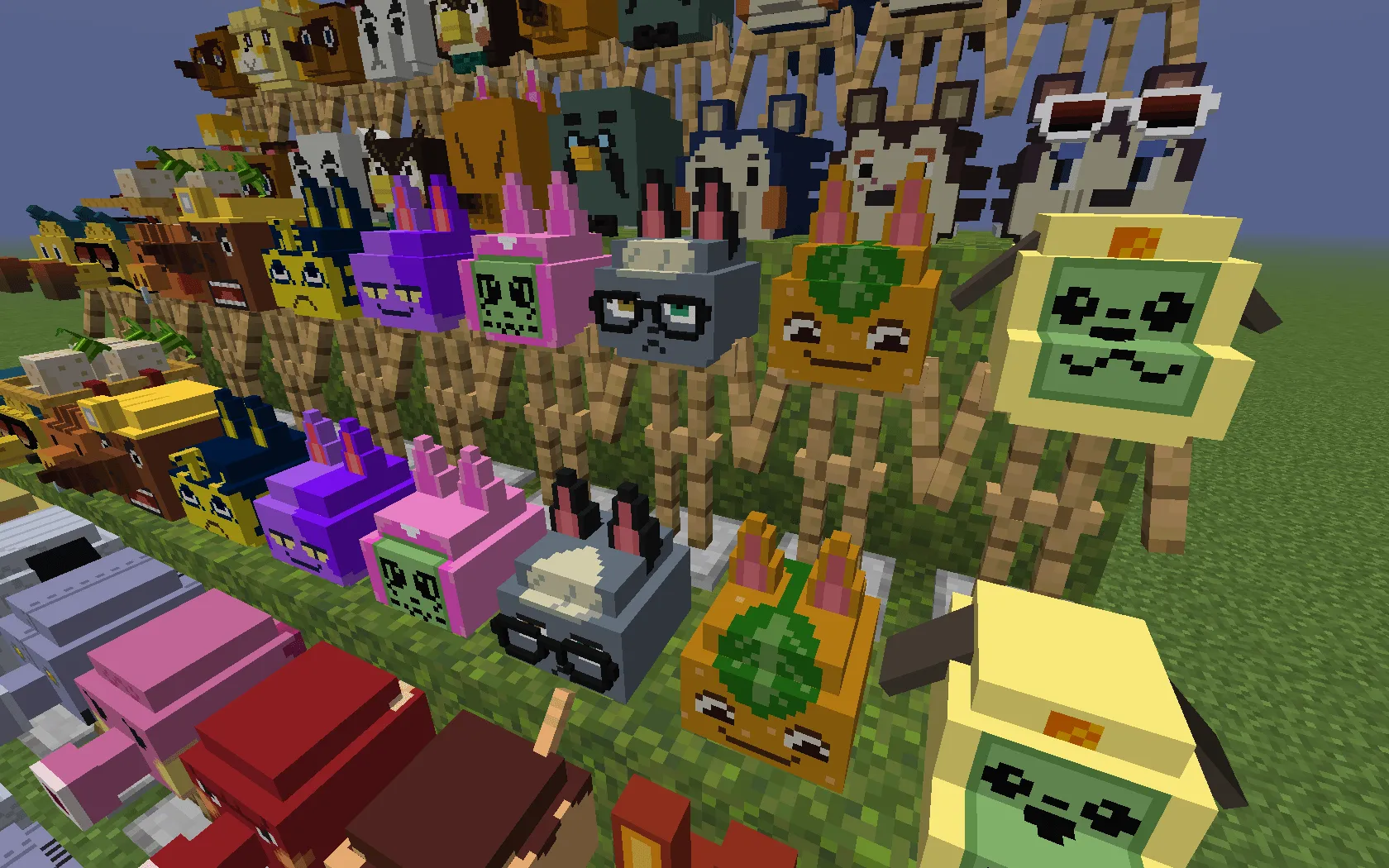 Animal Crossing Hats — скриншот 8 (Текстуры, Minecraft)