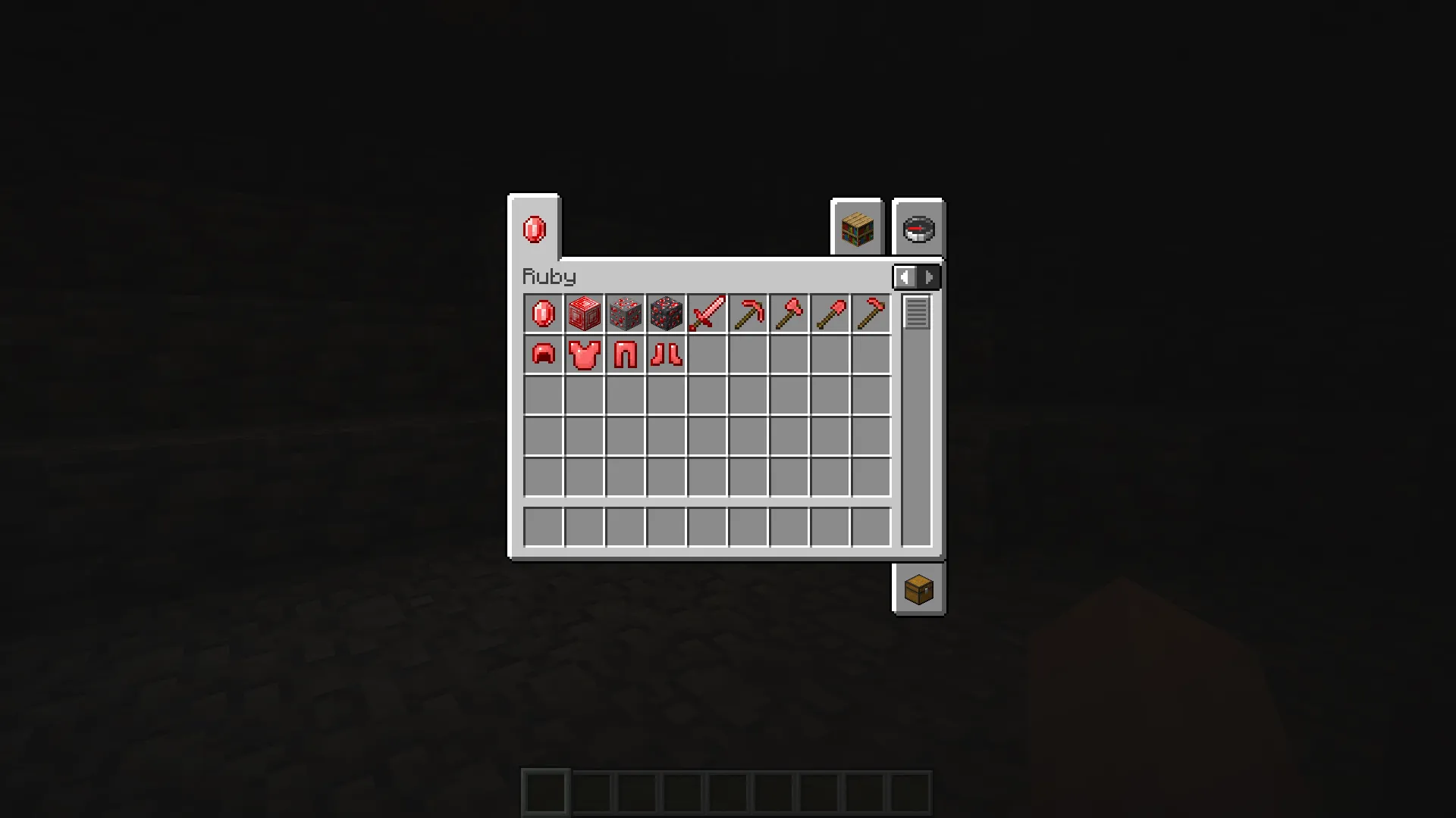 Kolbaska's Ruby, Моды, Minecraft