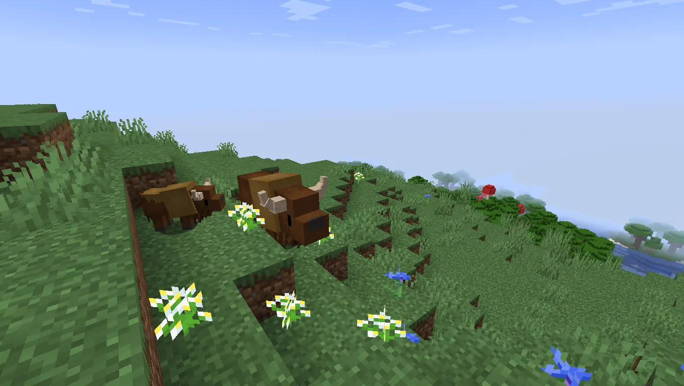 bison(cow) — скриншот 4 (Текстуры, Minecraft)