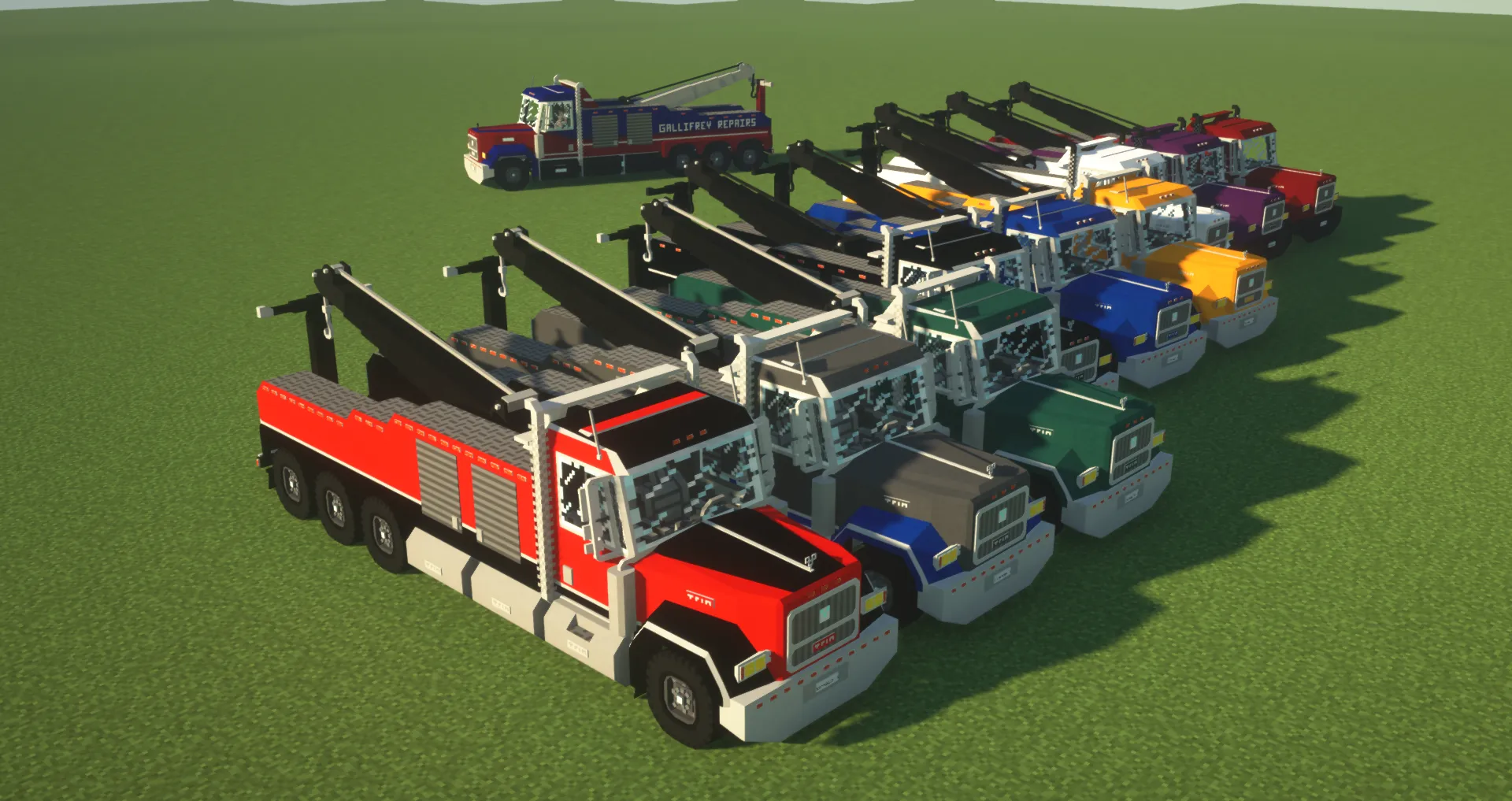 Immersive Vehicles Trin Civil Pack V3 — скриншот 10 (Моды, Minecraft)