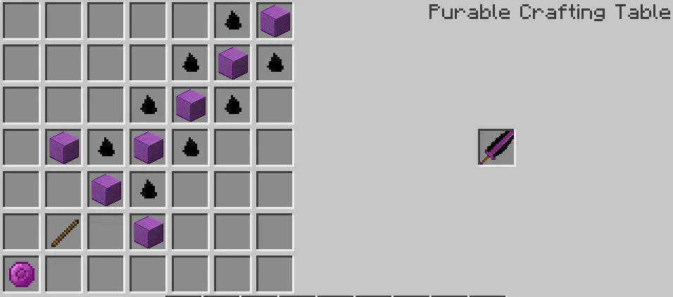 Purple land, Моды, Minecraft