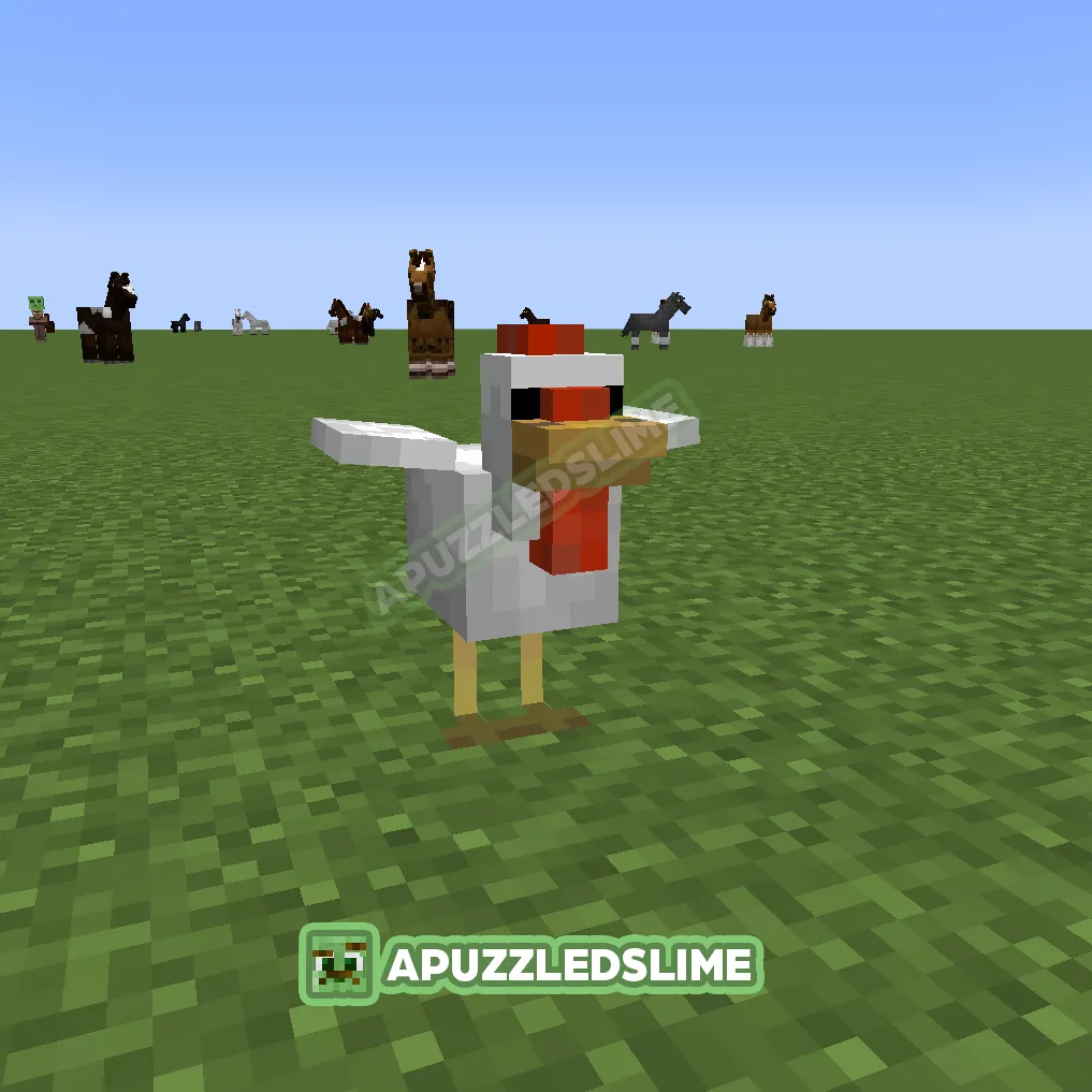 Puzzled's Custom Animals, Текстуры, Minecraft