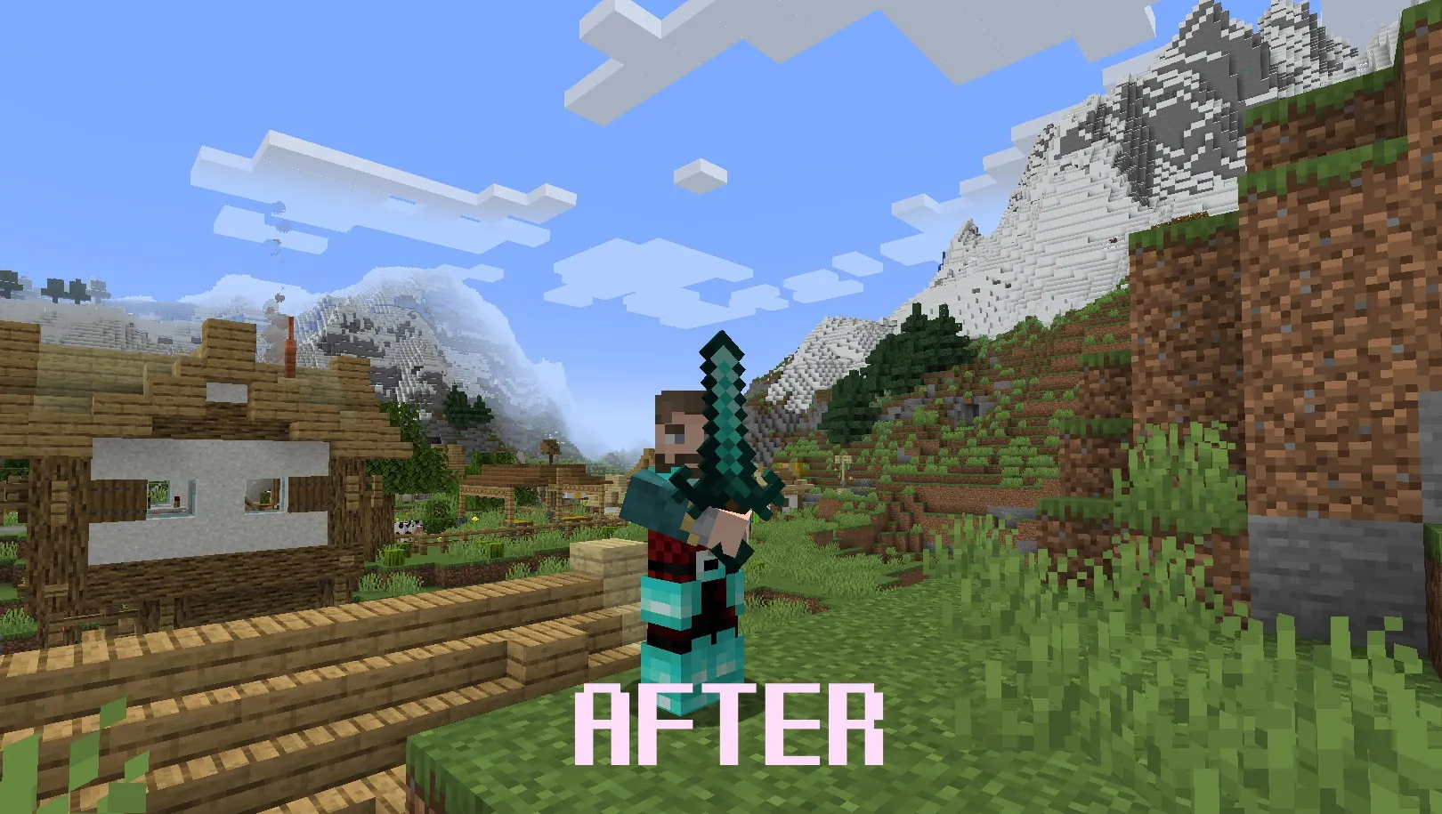 Simple Weapons Mipmaps Compatibility Patch — скриншот 1 (Текстуры, Minecraft)