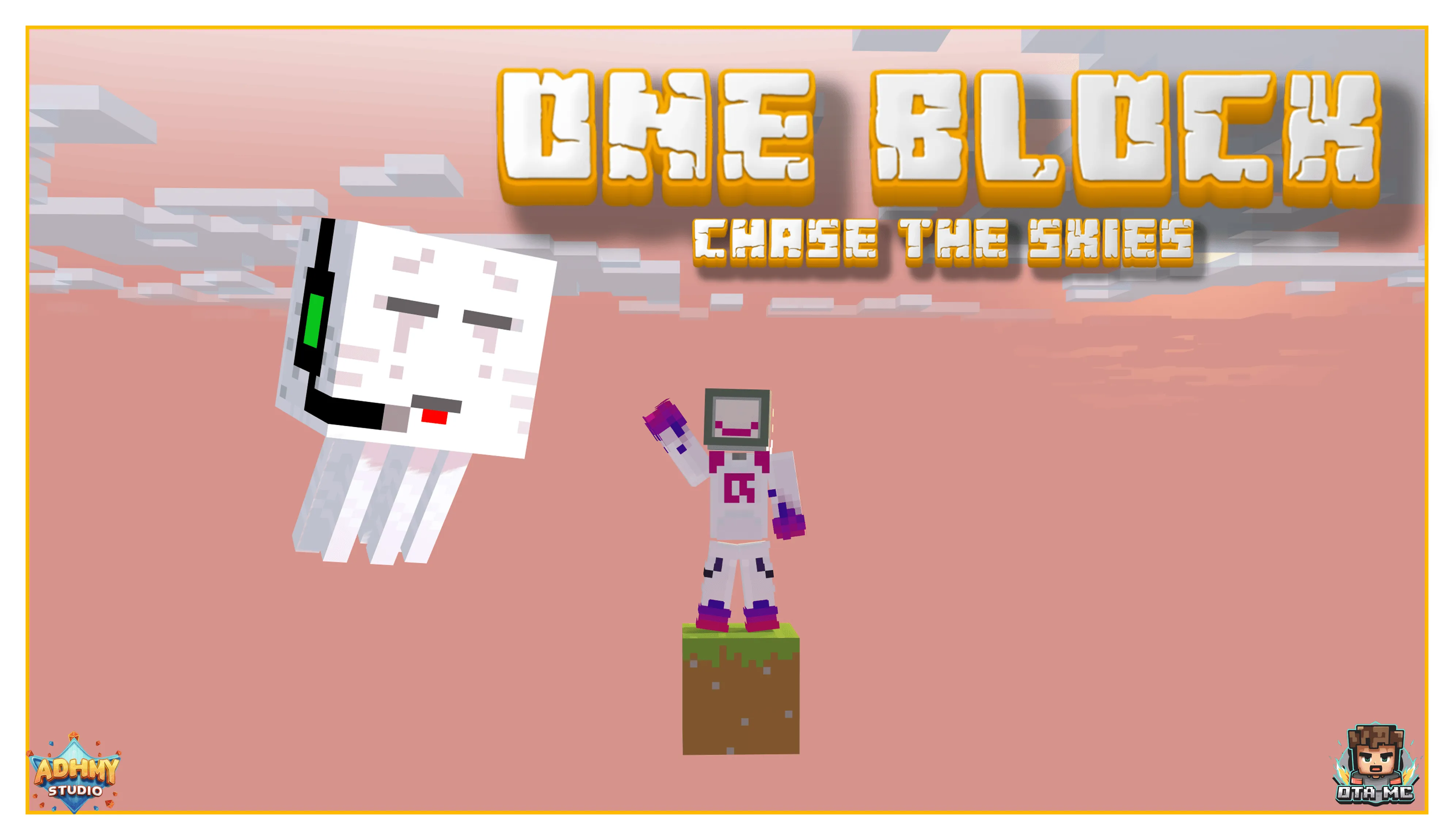 One Block (Chase the Skies!), Карты, Minecraft