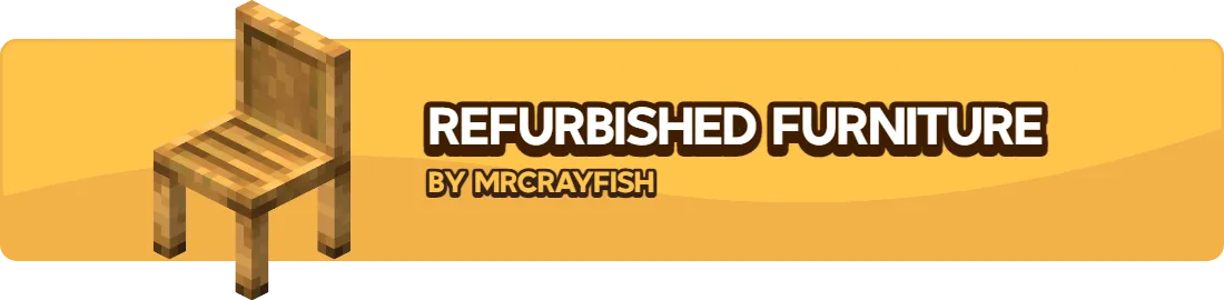 MrCrayfish's Furniture Mod: Refurbished, Моды, Minecraft