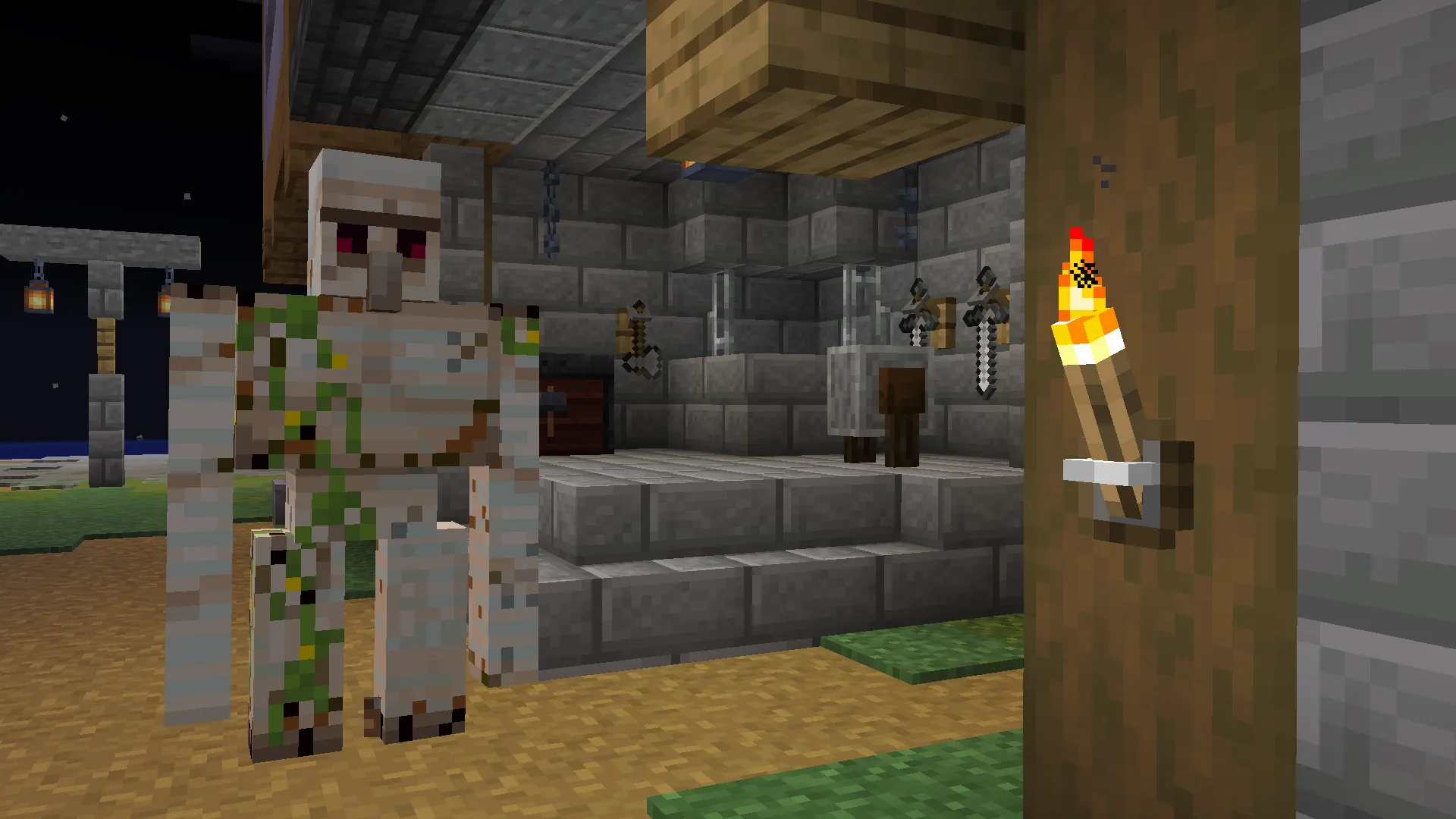Mounted Torches, Текстуры, Minecraft
