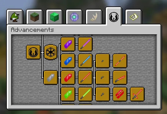 Lightsabers [Fabric], Моды, Minecraft