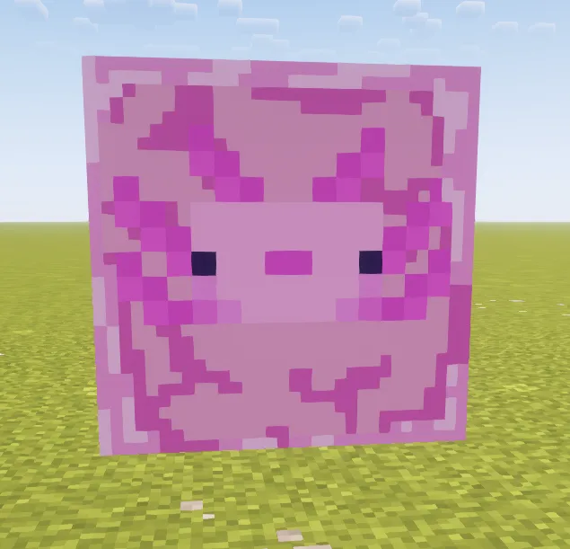Axolotl Paintings — скриншот 2 (Текстуры, Minecraft)