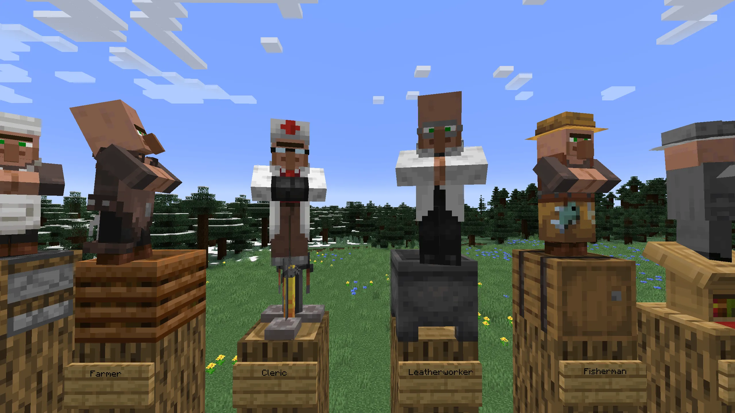 Modern Villagers! (Fresh Animations), Текстуры, Minecraft