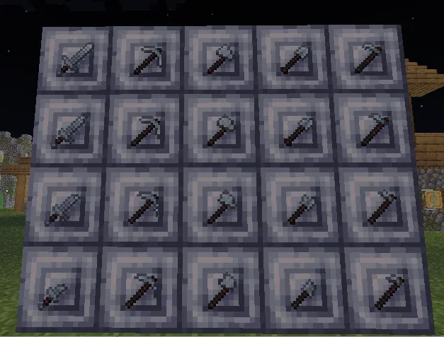Diminishing Nether Platinum, Текстуры, Minecraft
