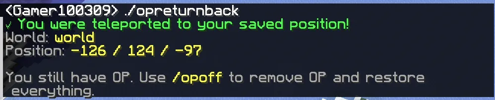 OpManagerRCI — скриншот 4 (Плагины, Minecraft)