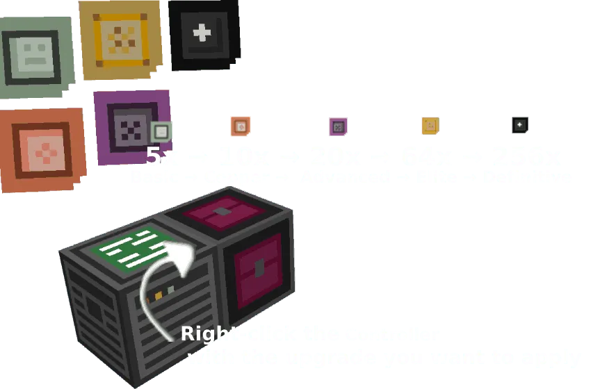 Indexer, Моды, Minecraft