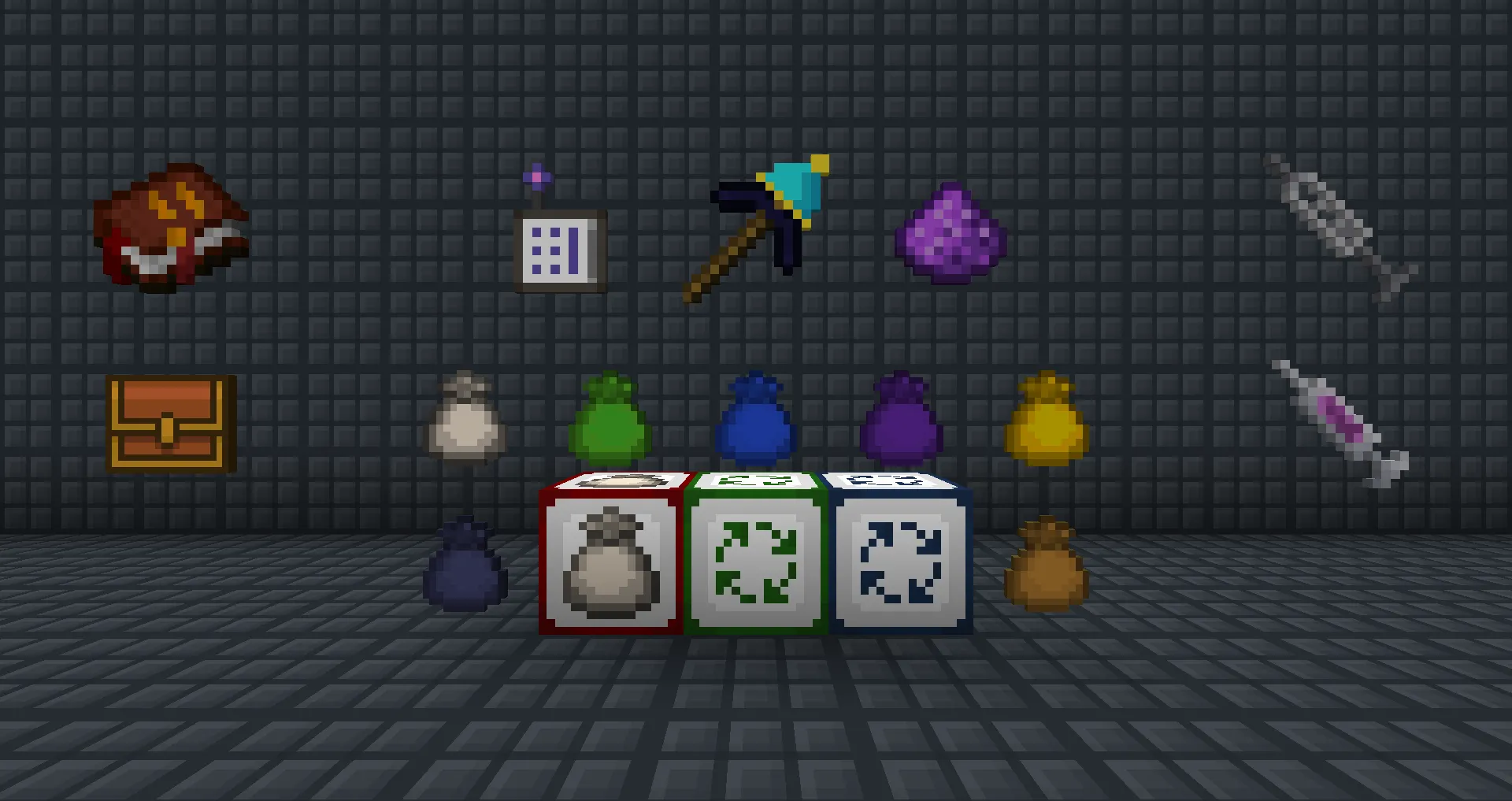 Mercury's Assets, Текстуры, Minecraft