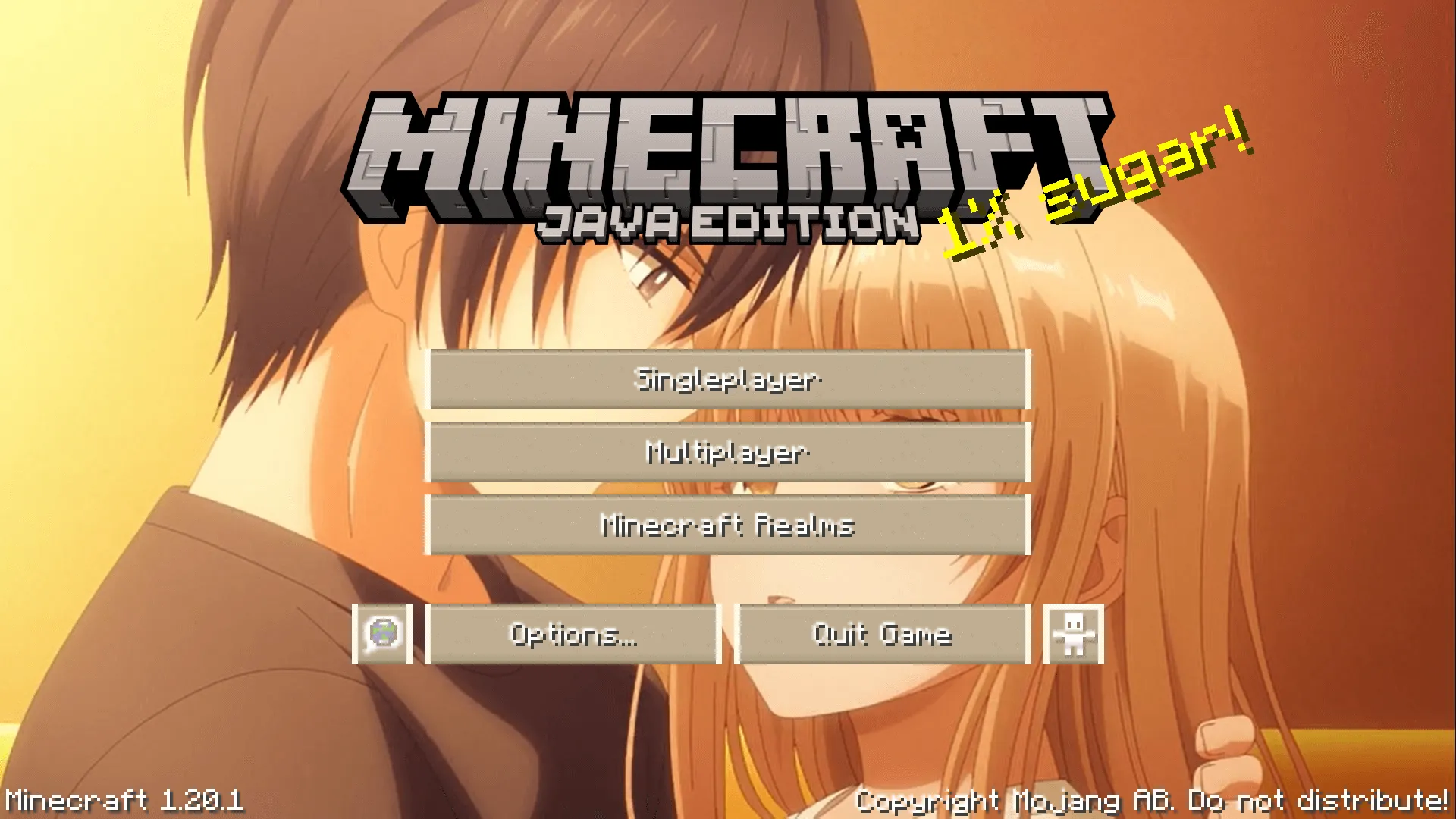 The Angel Next Door Spoils Me Rotten GUI Pack — скриншот 1 (Текстуры, Minecraft)