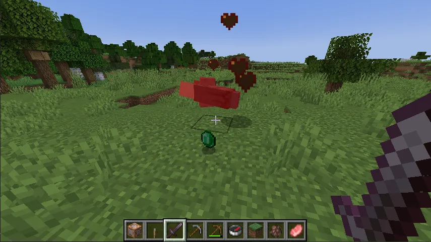 Villagers Drop Emeralds on Death [Datapack] — скриншот 1 (Текстуры, Minecraft)