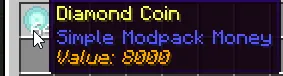 Simple MP Money, Моды, Minecraft