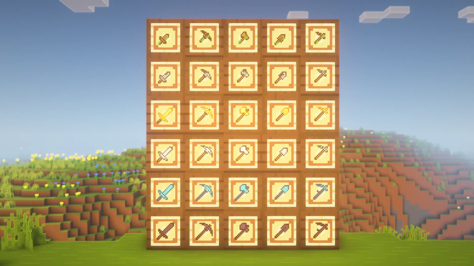 Custom by Tiffany, Текстуры, Minecraft