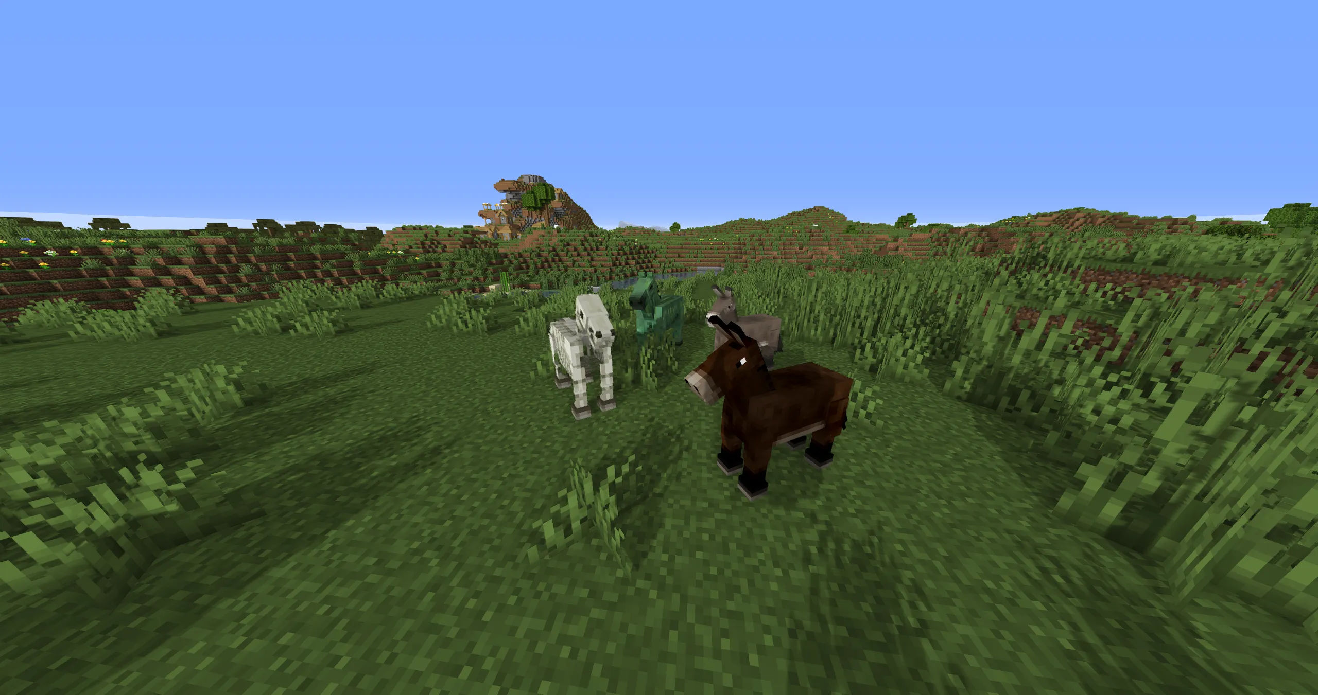 Shiny's Retro Horses — скриншот 1 (Текстуры, Minecraft)