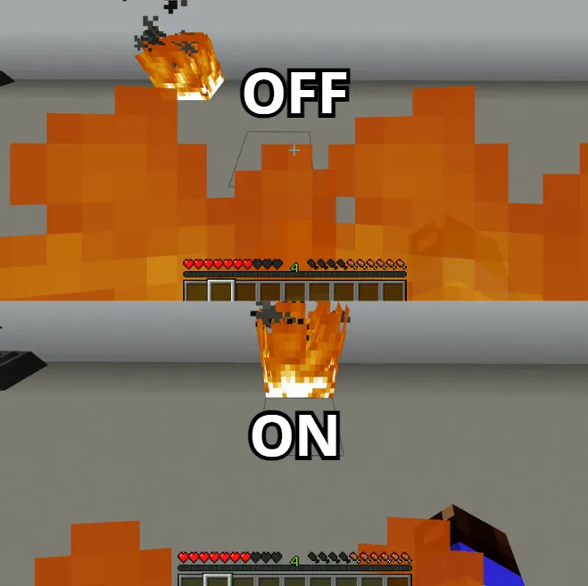 BETTER FIRE PVP, Текстуры, Minecraft