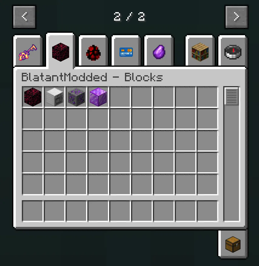 Blatant, Моды, Minecraft