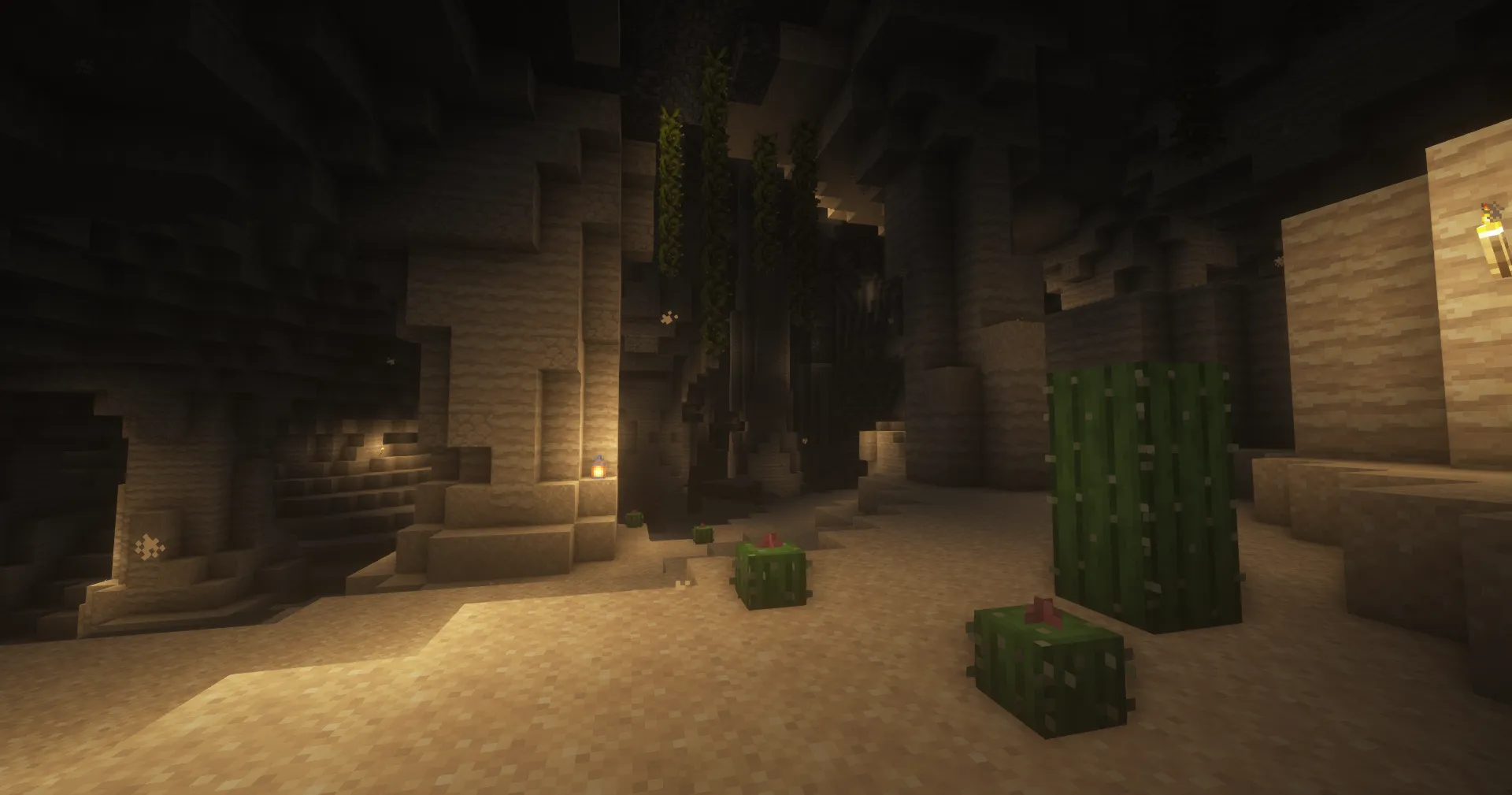 YUNG's Cave Biomes (Fabric) — скриншот 1 (Моды, Minecraft)
